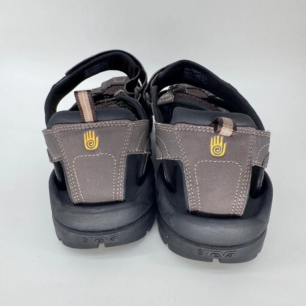 Teva Omnium Mens 12 Brown Water Hiking‎ Trail Sandals Fisherman Shoe
